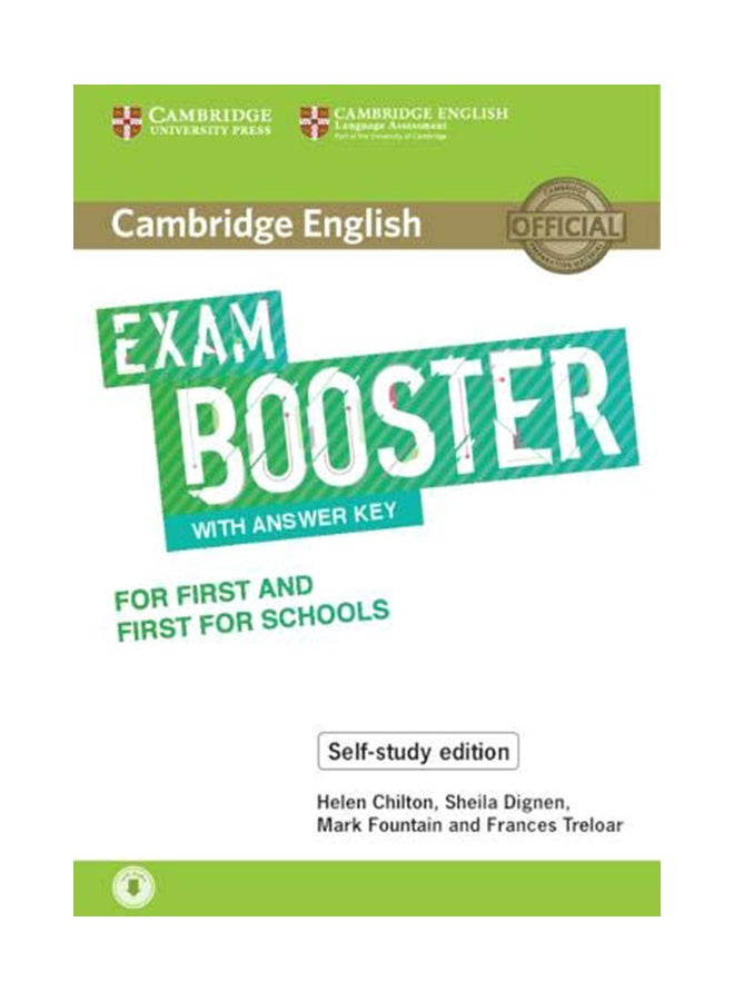 Cambridge English Booster With Answer Key For First And First For Schools - Self-Study Edition hardcover english - 12/31/2019