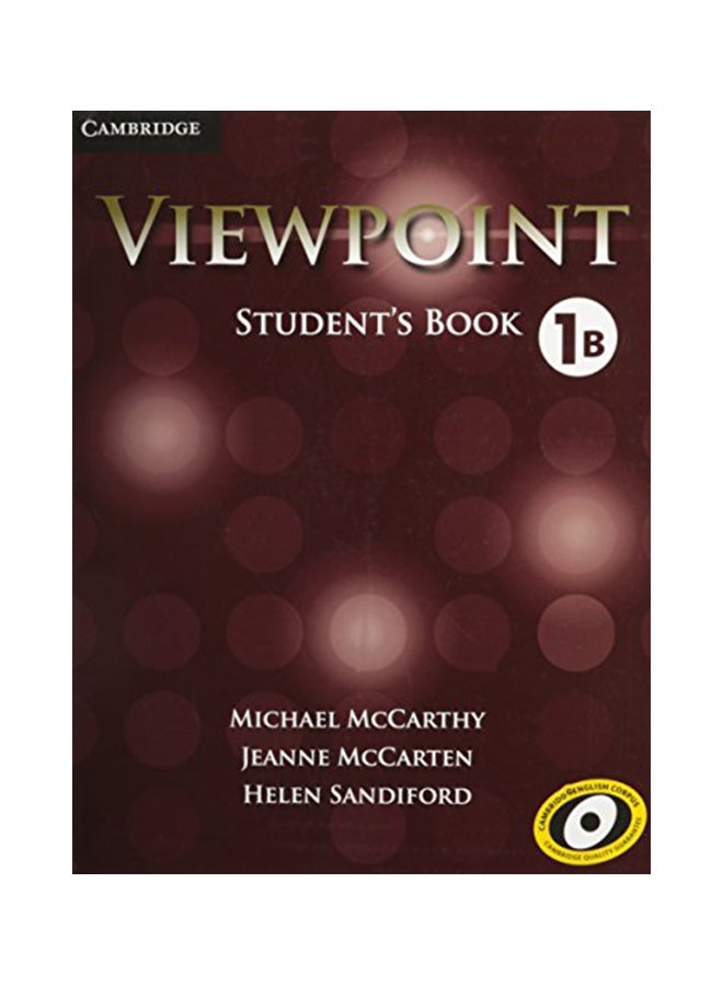 null - Viewpoint Level 1 Student's Book B Paperback English by McCarthy, Michael - 41090 - Image 1