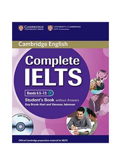Complete IELTS Bands 6.5-7.5 Student's Book Without Answers With CD-ROM Paperback English by Guy Brook-Hart - 41813