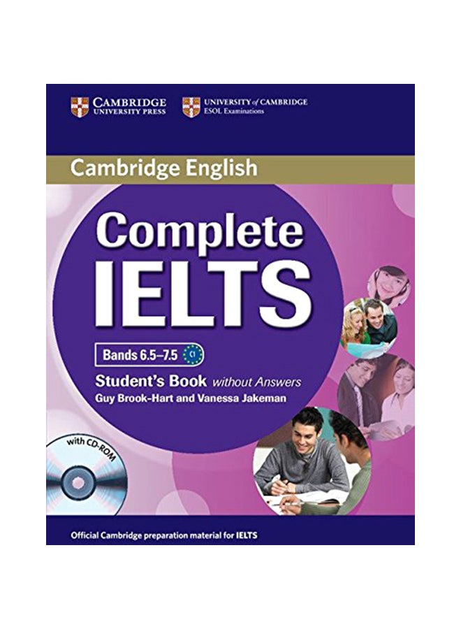 null - Complete IELTS Bands 6.5-7.5 Student's Book Without Answers With CD-ROM Paperback English by Guy Brook-Hart - 41813 - Image 1