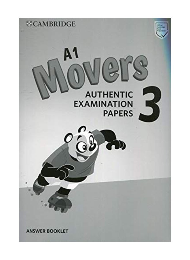 كتيب إجابات A1 Movers 3: أوراق امتحان أصلية