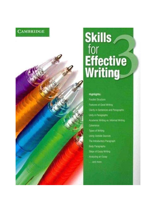 Skills For Effective Writing Level 3 Student's Book paperback english - 6/17/2013