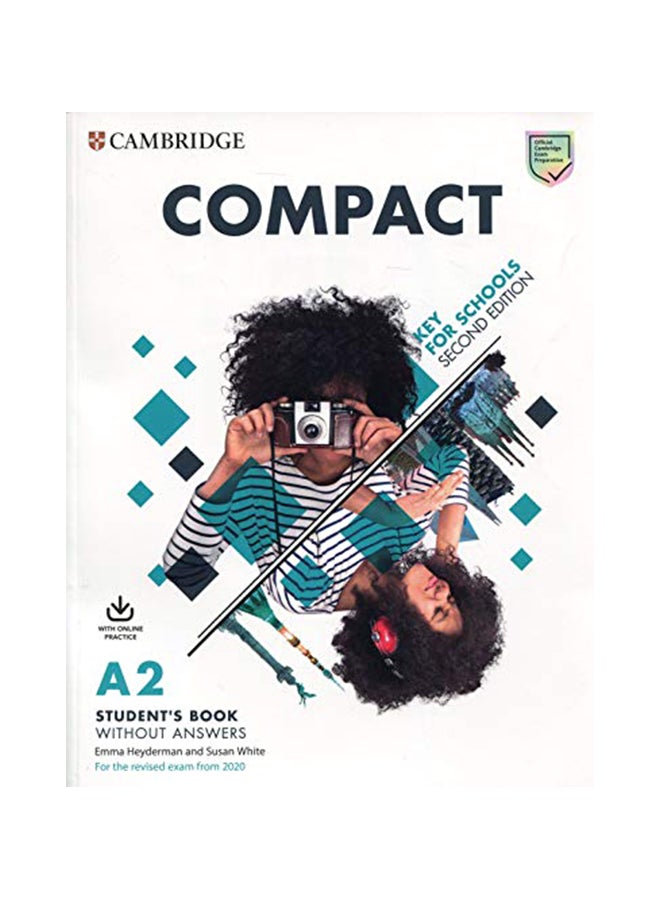 Compact Key For Schools Student's Book Without Answers With Online Practice hardcover english - 1/17/2019 