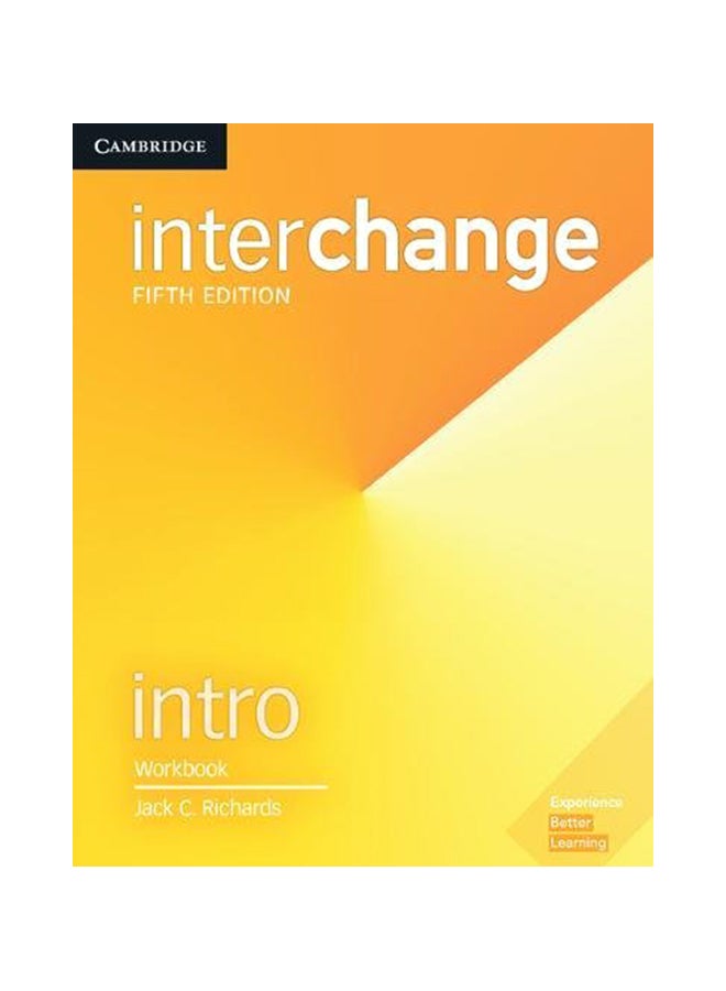 Interchange Intro Workbook Paperback English by Richards, Jack C. - 42947