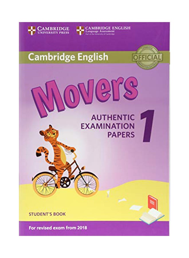 Cambridge English Movers 1 Paperback English by CAMBRIDGE UNIVERSITY PRESS - 42894