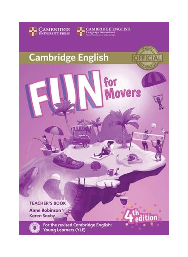 Fun for Movers Teacher's Book with Downloadable Audio paperback english - 42768