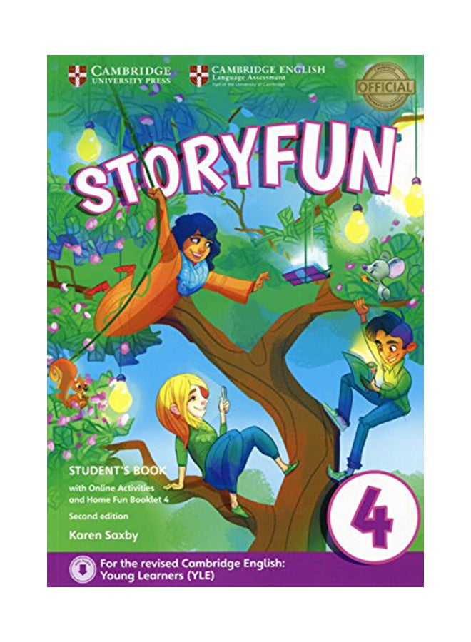 Storyfun for Movers Level 4 Student's Book with Online Activities and Home Fun Booklet 4 Hardcover English by Karen Saxby - 42810
