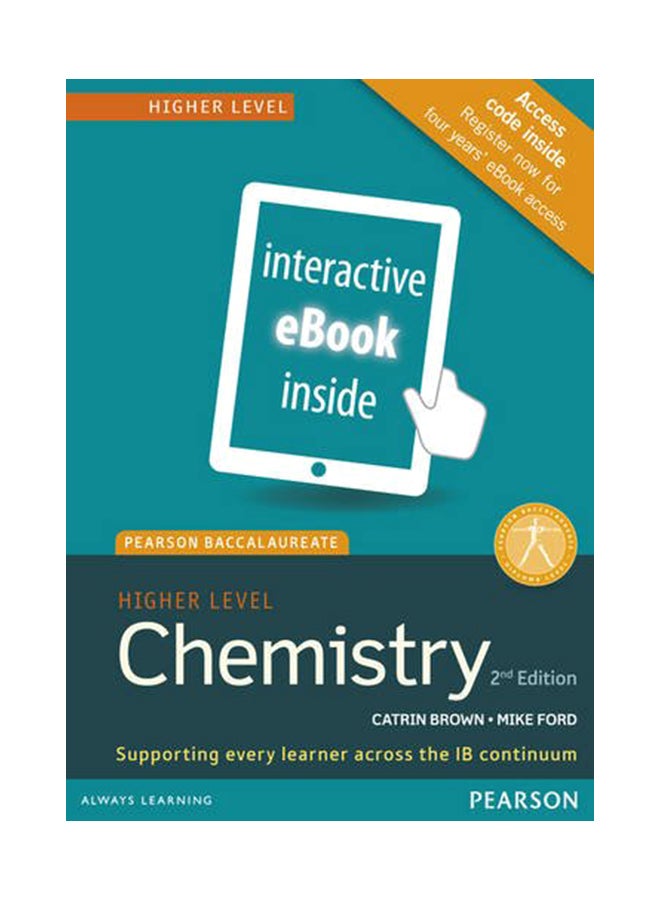 Pearson Bacc Chem Hl 2e Etext Hardcover English by Catrin Brown - 43141
