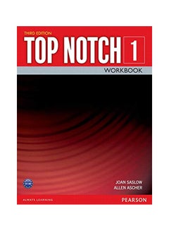 Top Notch 1 3/E Workbook Paperback English by Joan Saslow - 42020