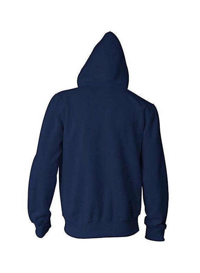 Doctor Who 3D Printed Hoodie Blue - Image 2