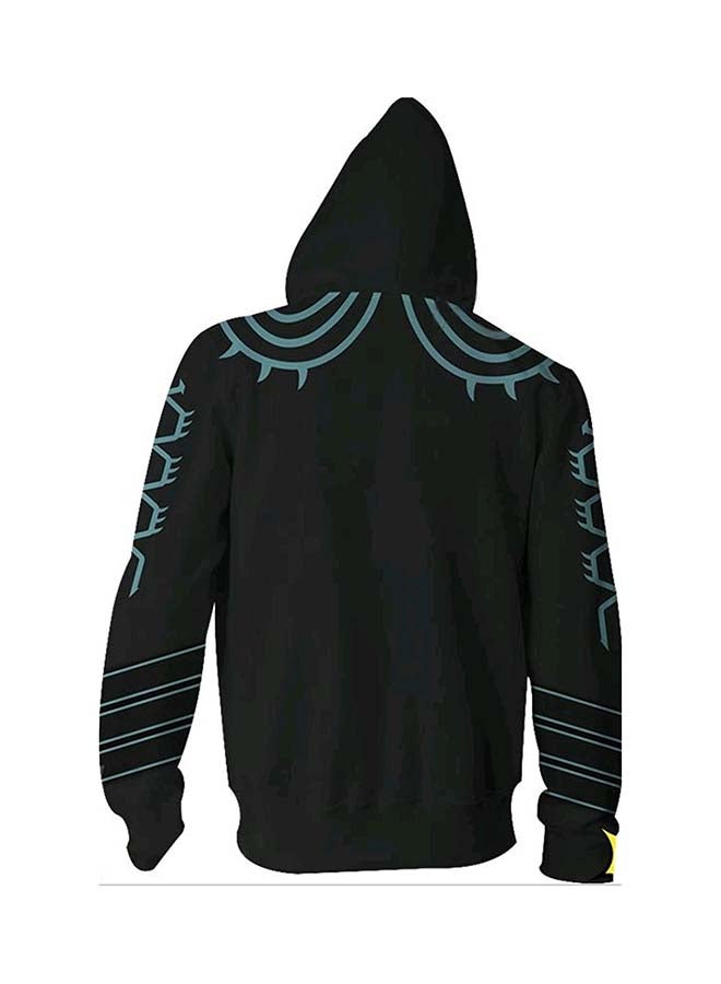 هودي بسحاب وبطبعة ثلاثية الأبعاد من لعبة Devil May Cry 5 متعدد الألوان - Image 2