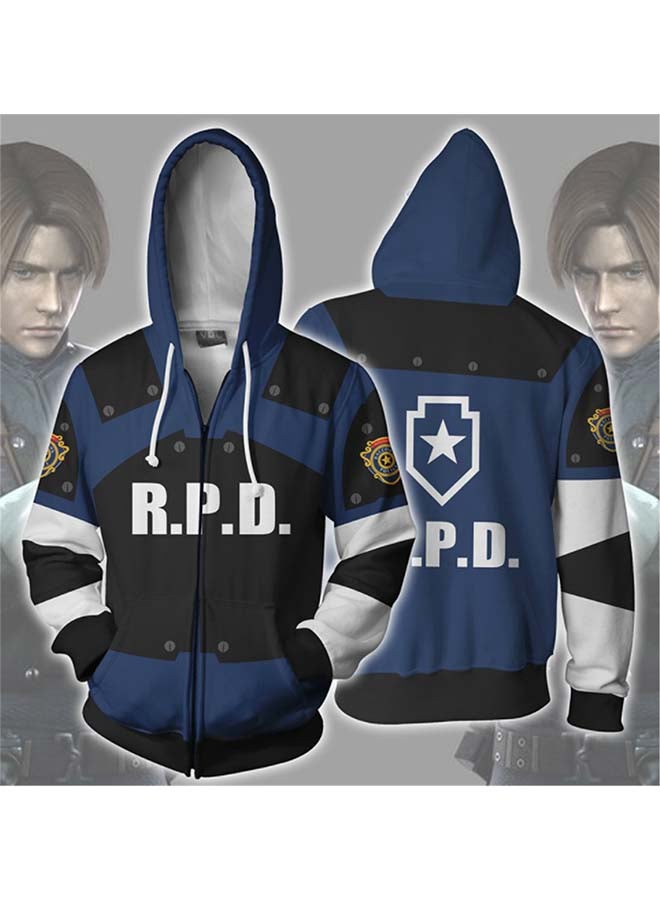 هودي بطبعة ثلاثية الأبعاد مستوحاة من لعبة "Resident Evil" متعدد الألوان  - Image 3