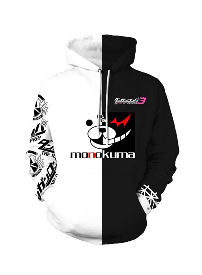 Generic - Danganronpa Projectile Bear 3D Animation Hoodie Multicolour - Image 1