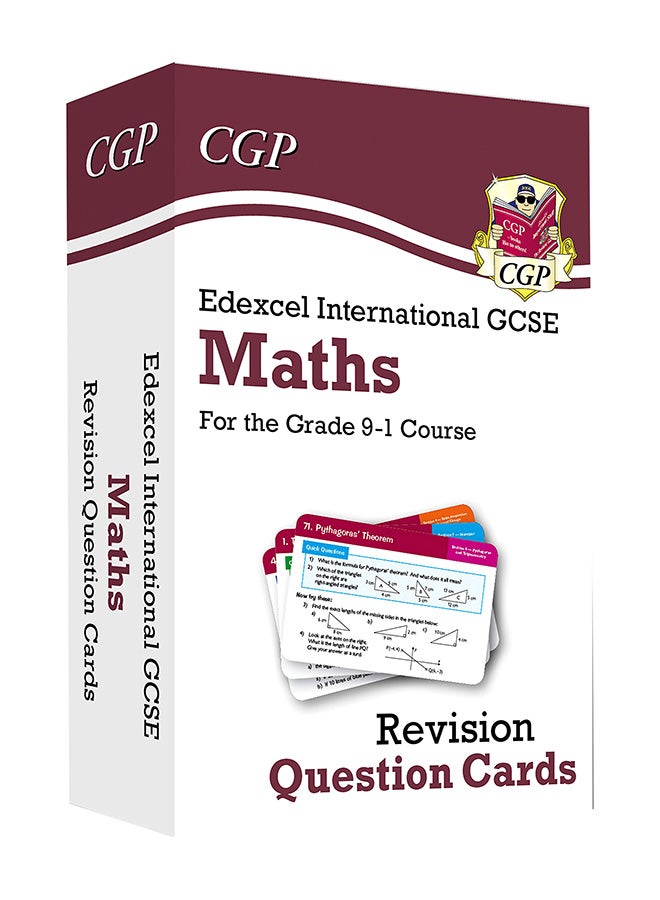 بطاقات أسئلة مراجعة الرياضيات الجديدة من Edexcel International GCSE للصف التاسع إلى الصف الأول