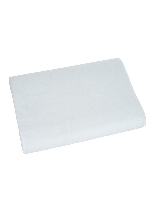 ريميدي وسادة الرقبة الاسفنجية ميموري أبيض 45.7x66x11.4بوصة - Image 2