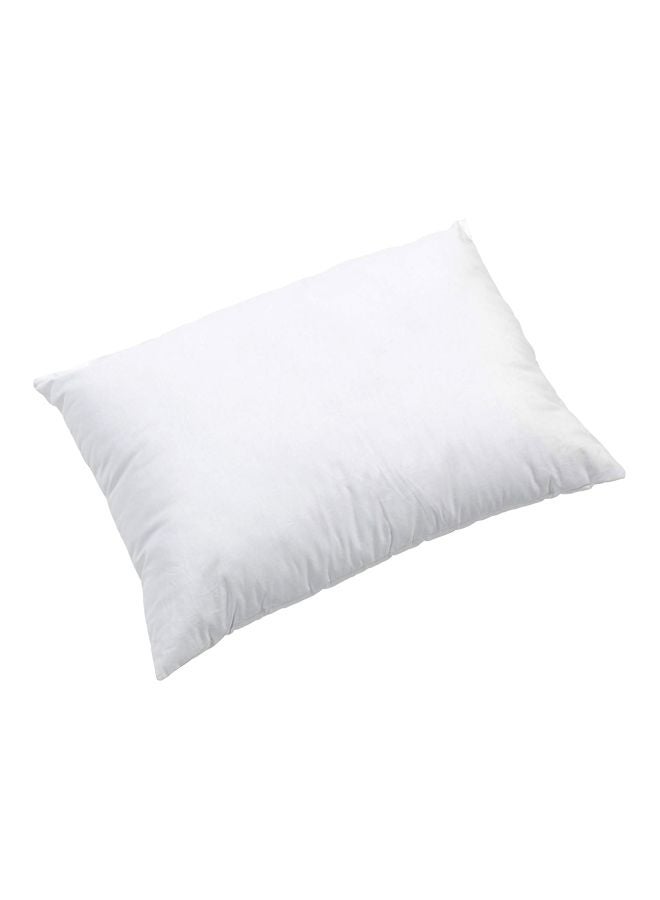 لافيش هوم وسادة قطنية محشوة بالريش أبيض 20x36بوصة - Image 1
