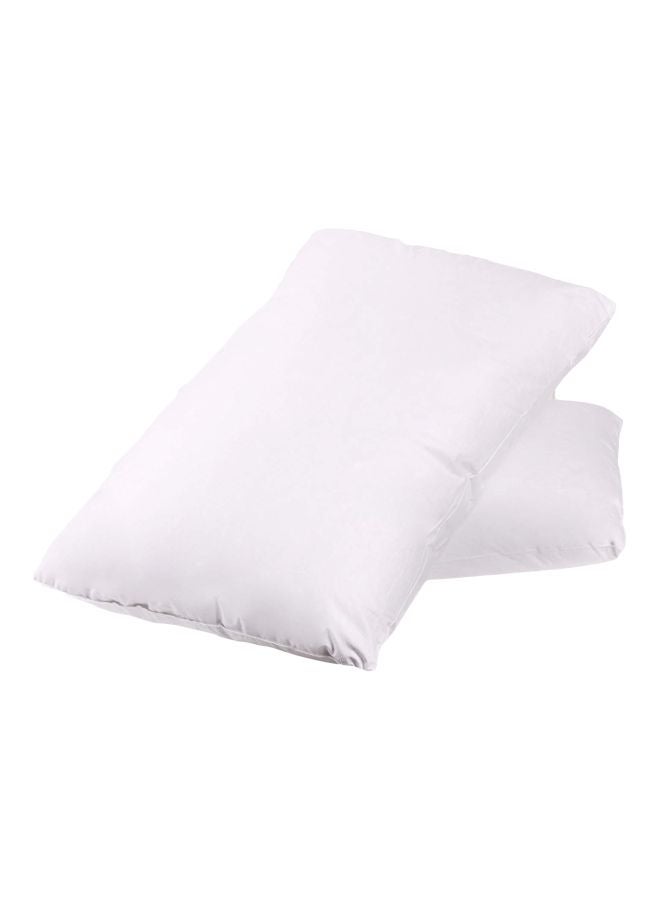 Sweet Home Collection - 2-Piece Luxury Bed Pillow White 20x30inch - Image 1