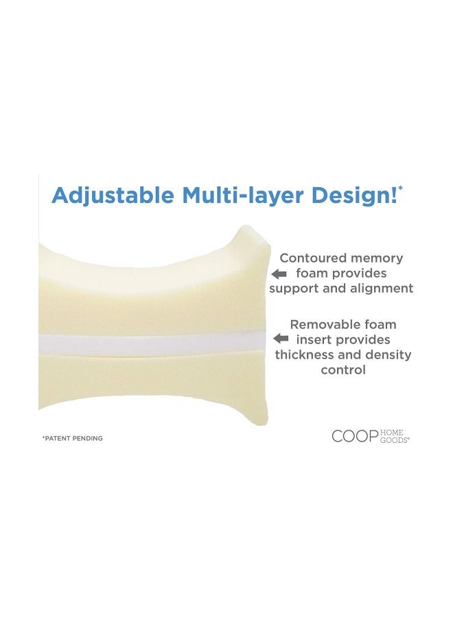 Coop Home Goods - Knee Pillow White - Image 1
