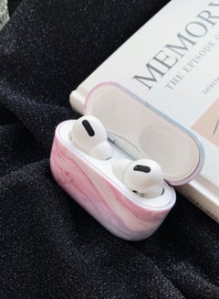 Generic Marble-Shaped Bluetooth Headphone Protective Cover For Apple AirPods 3 Pro Multicolour  - Image 2