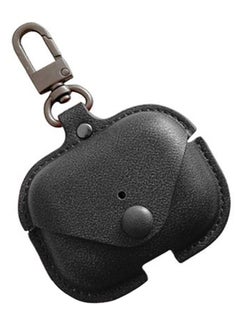 INEIX Leather Protective Case Cover For Apple AirPods Pro Black  - Image 3
