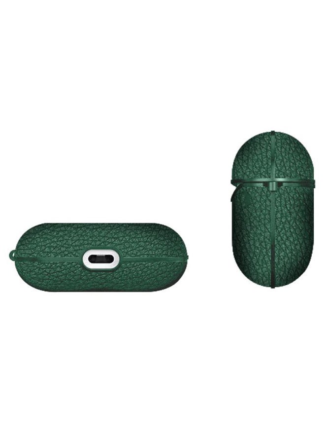 INEIX Premium Designer Case Cover For Apple AirPods Pro With Carabiner Green  - Image 4