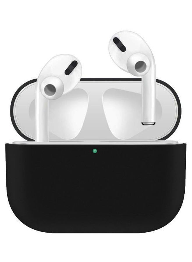 MARGOUN Silicone Case Cover For Apple AirPods Pro Black  - Image 1