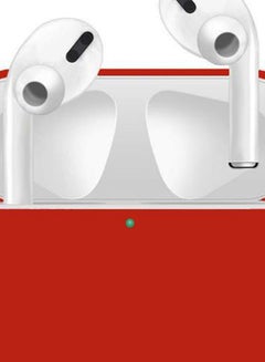 MARGOUN Silicone Case Cover For Apple AirPods Pro Red  - Image 2