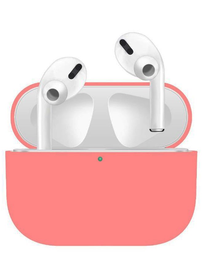 MARGOUN Silicone Case Cover For Apple AirPods Pro Pink - Image 1