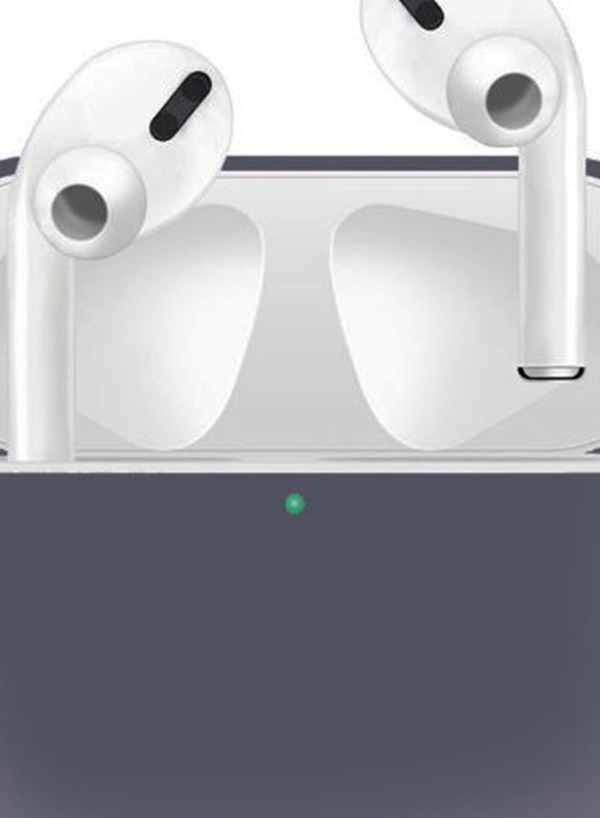 مارجون غطاء حماية من السيليكون لسماعة آبل آير بود برو رمادي داكن - Image 2