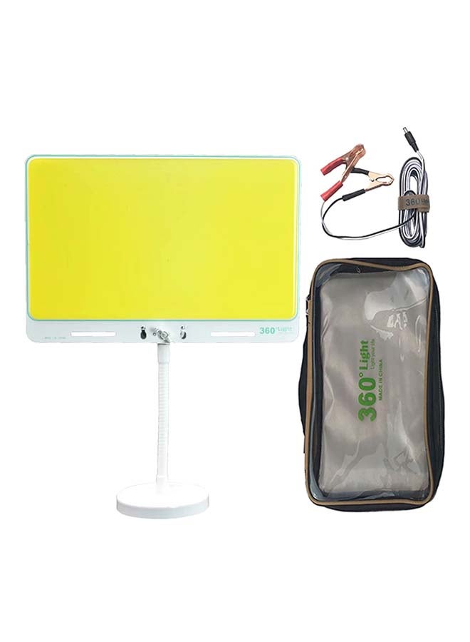 مجموعة ضوء كشاف LED مضاد للماء ومحمول للتخييم والاستخدام في الأماكن الخارجية من 10 قطع أبيض 600جرام