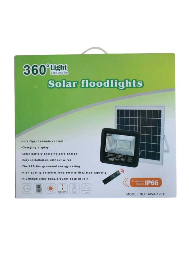 كونبيكس 120 LEDs Rechargeable Solar Powered LED Security Light Black  - Image 3