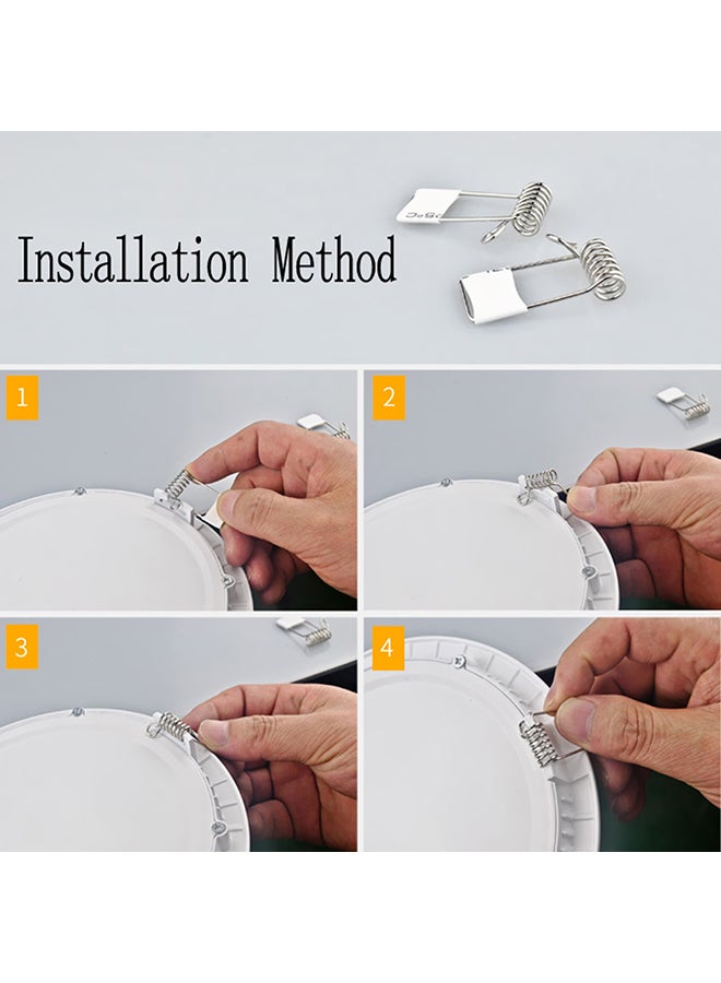 30 LEDs Ultra Thin Ceiling Light 6W White 17.80x2.80x13.20cm - Image 3