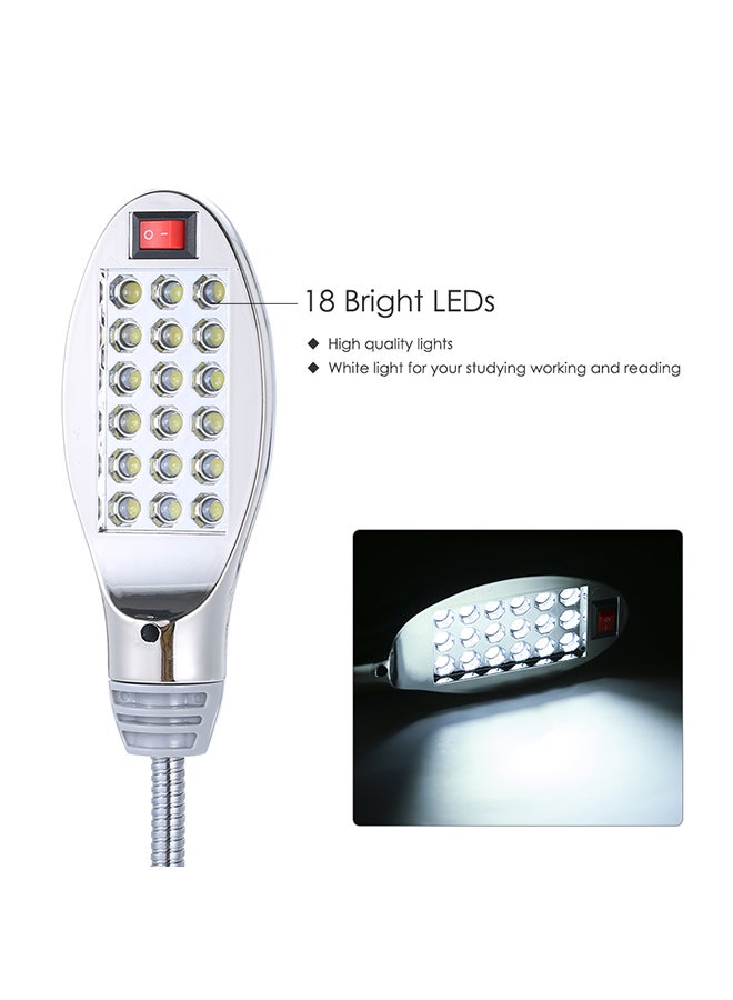 ضوء لماكينة الخياطة مزود ب18 مصباح LED بقابس أوروبي أبيض 18.50x5.50x7.50Ø³Ù†ØªÙŠÙ…ØªØ±  - Image 3