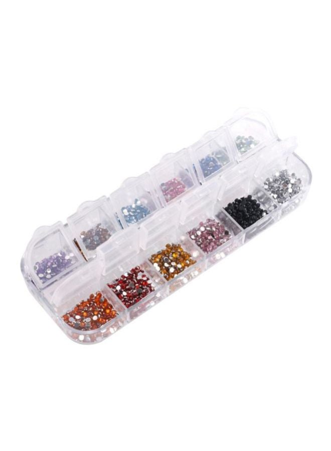 Colorful Acrylic Nail Drills Gold/Pink/Black - Image 1