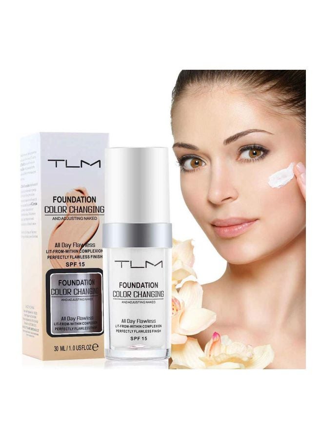 تي إل إم كريم أساس متغير اللون وبعامل الحماية من الشمس 15 أبيض - Image 3