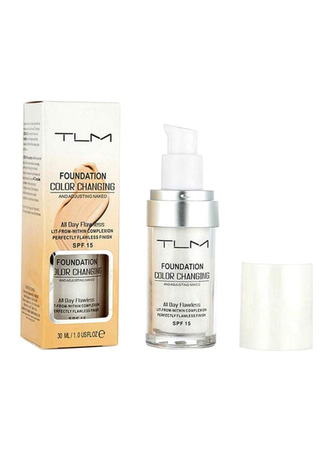 تي إل إم كريم أساس متغير اللون وبعامل الحماية من الشمس 15 أبيض - Image 2