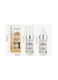 TLM Colour Changing Foundation SPF 15 White  - Image 3