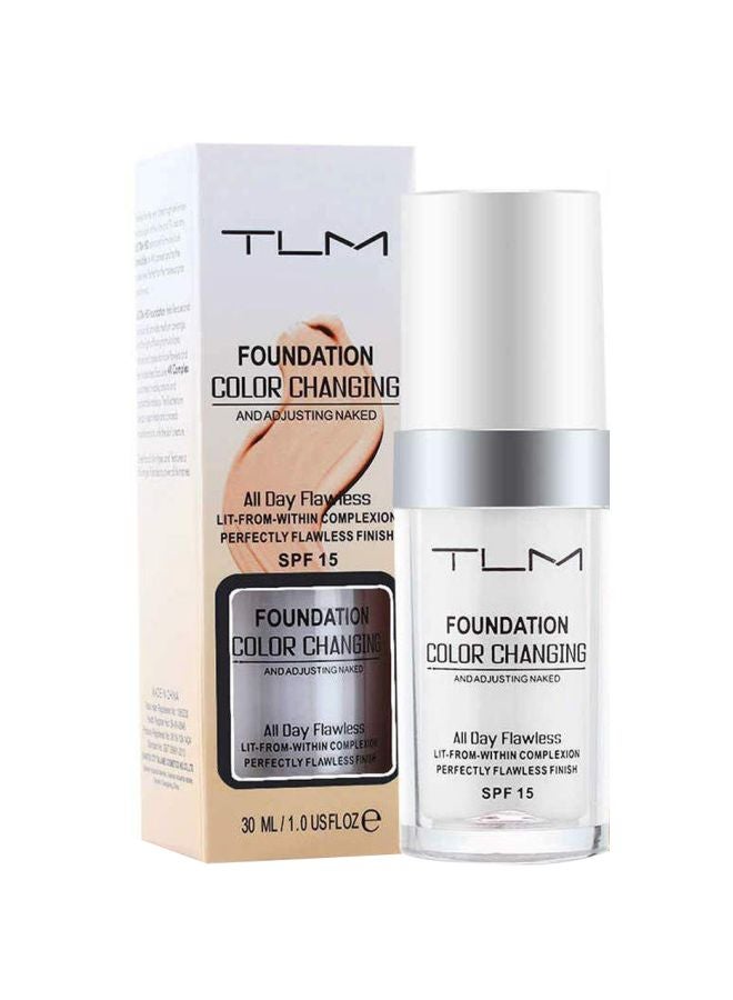 تي إل إم كريم أساس متغير اللون وبعامل الحماية من الشمس 15 أبيض - Image 1