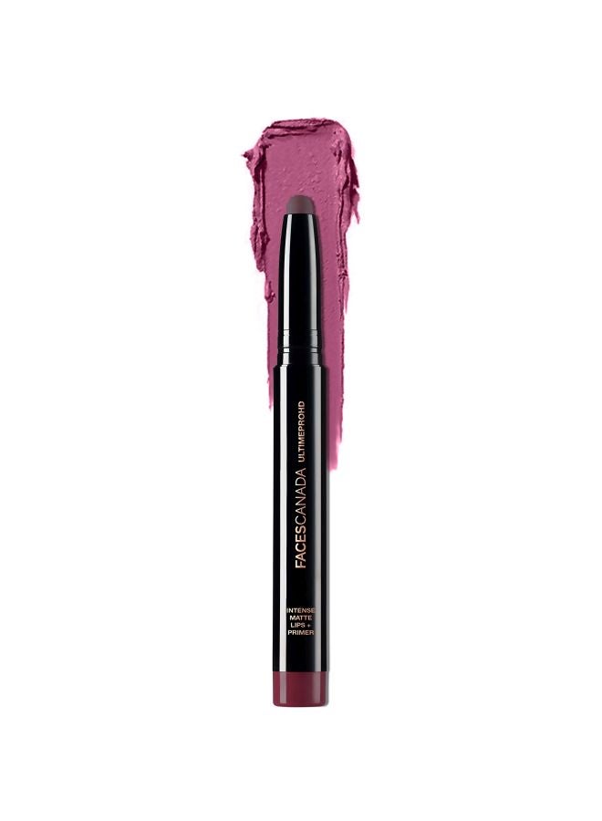 Faces Ultime Pro HD Intense Matte Lipstick Wine Shot - Image 2