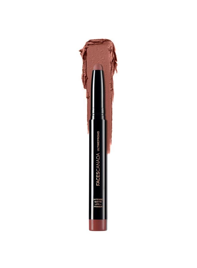 Faces Ultime Pro Hd Intense Matte Lips Plus Primer Hazel  - Image 2