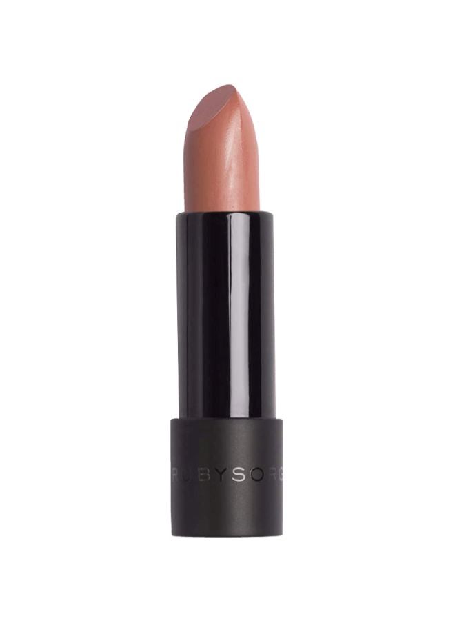 Ruby's Organics Organics Semi Matte Lipstick Cocoa Warm Nude  - Image 1