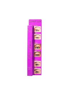 Winky Lux Universal Eyebrow Duel Tip Pencil With Brush Black  - Image 2