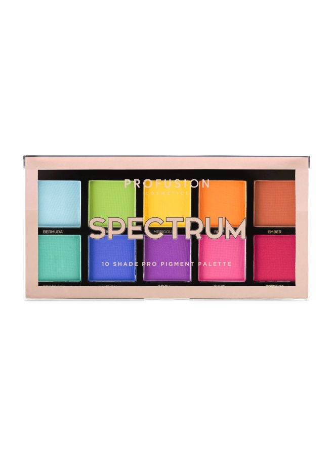 10 Shade Spectrum Eyeshadow Palette Multicolour - v1578445145/N33402261A_1