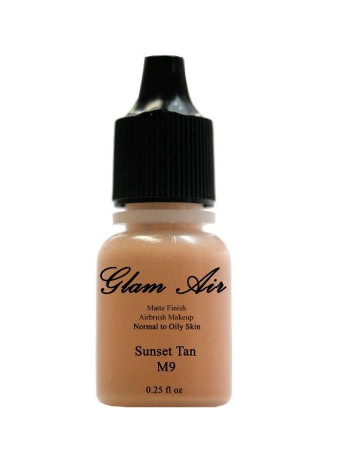 Glamair 3-Piece Airbrush Makeup Foundation Set M9 Sunset Tan/M10 Golden Caramel/M11 Ginger 