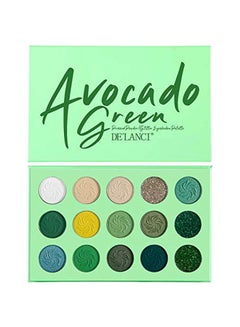 Avocado 15 Colour Eyeshadow Palette Green - v1578446785/N33402704A_1