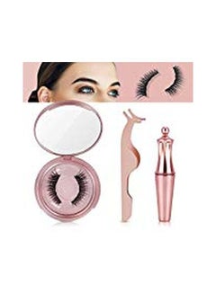 Magnetic Liquid Eyeliner With 3D Reusable Magnetic Eyelashes And Tweezers Kit Black - v1578447523/N33404482A_2