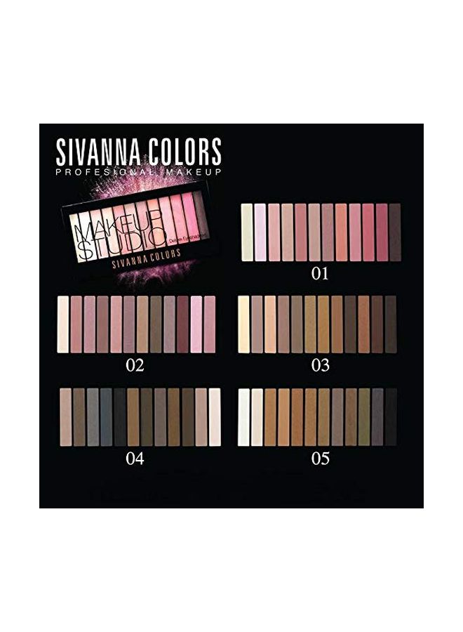 Sivanna - Makeup Studio Deluxe Eyeshadow Palette 01 - Image 1