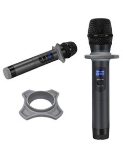 FIFINE Handheld Dynamic Wireless Microphone For Karaoke Nights and House Parties over the Mixer, PA System, Speakers K025 K025 Black  - Image 2