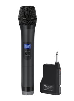 FIFINE Handheld Dynamic Wireless Microphone For Karaoke Nights and House Parties over the Mixer, PA System, Speakers K025 K025 Black  - Image 3