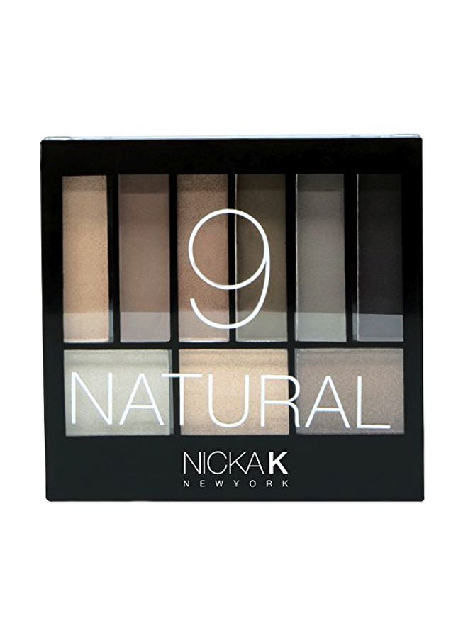 نيكا كيه مجموعة ظلال عيون ناتشيرل أي المؤلفة من ألوان حيادية متعدد الألوان
